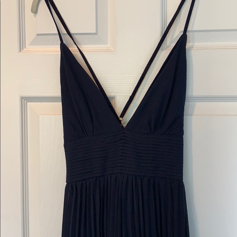 LuLu’s "Depths of My Love" Navy Maxi Dress - Picture 3 of 6